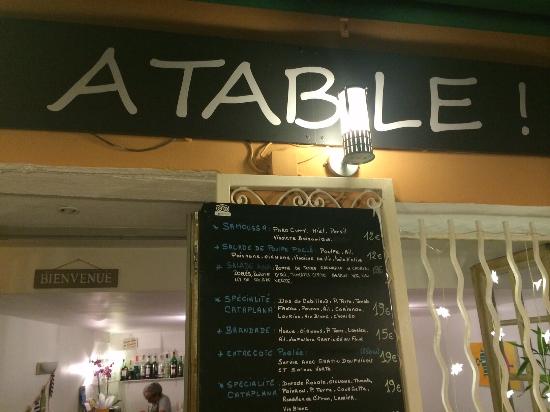 A Table