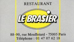 Au Brasier Mouffetard