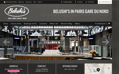 Belushi's Gard du Nord