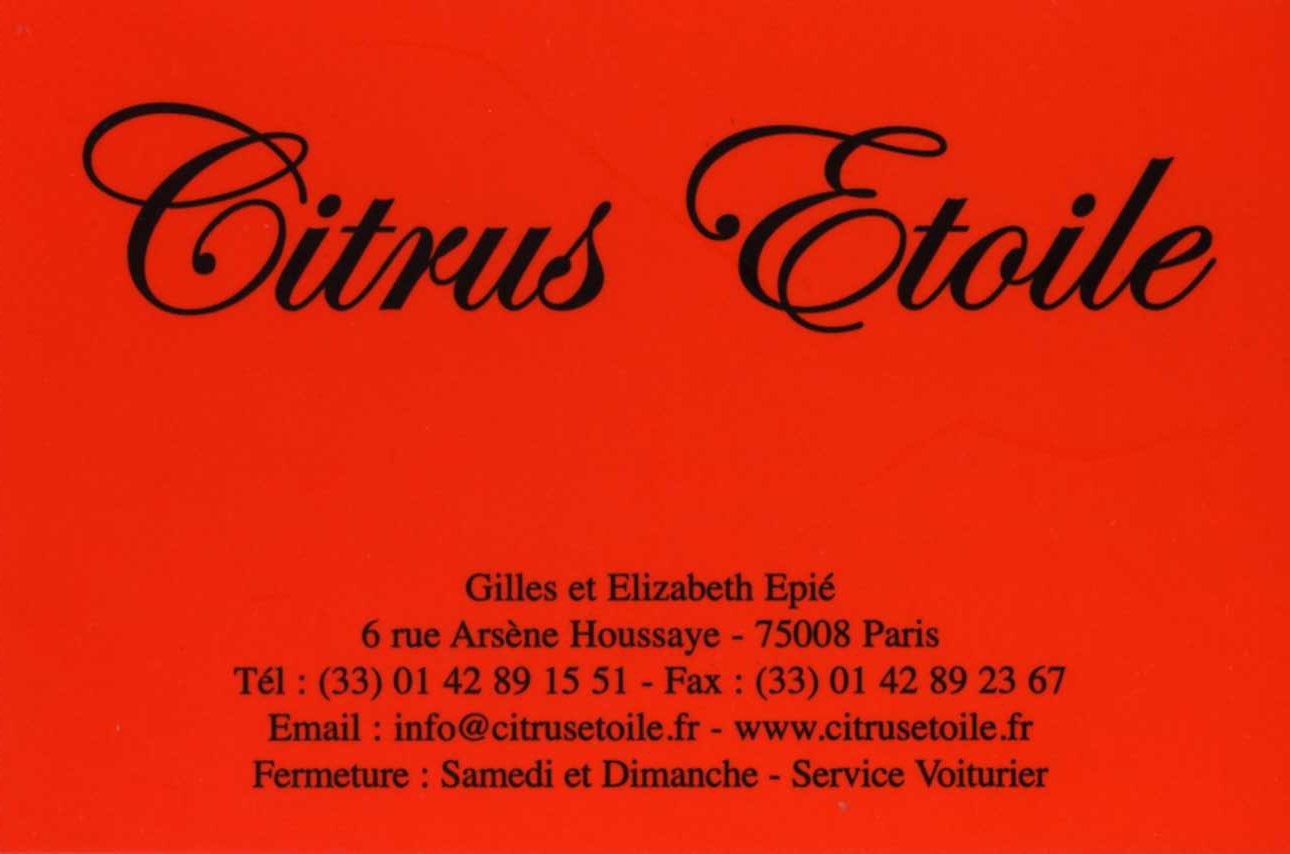 Citrus Etoile