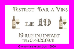 Le Départ