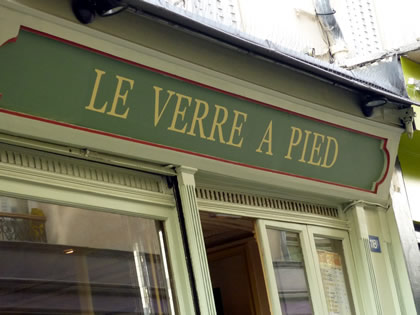 Le Verre à Pied