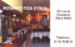 Pizza d'Italia